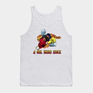 A Girl Needs a Jet Pack! Tank Top